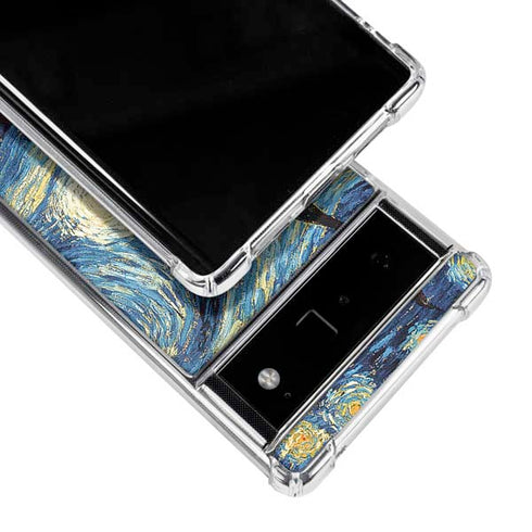 Vincent Van Gogh The Starry Night Google Pixel 6 Clear Case